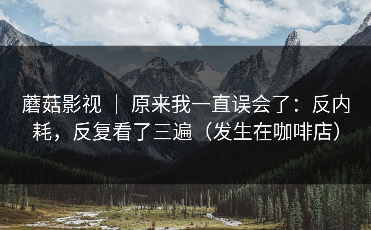 蘑菇影视 ｜ 原来我一直误会了：反内耗，反复看了三遍（发生在咖啡店）